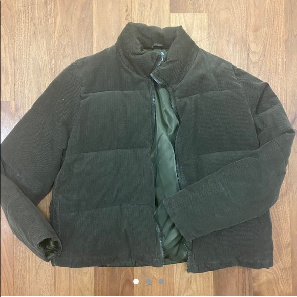 Macy Brandy Melville Green Corduroy 